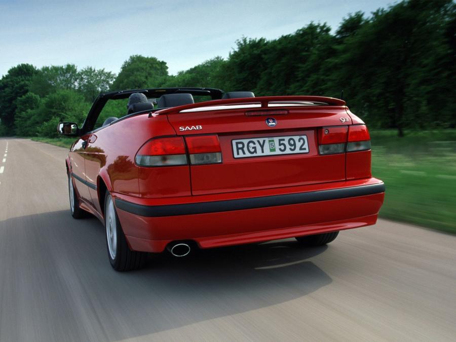  Saab 9-3 Convertible 1998 года  (фото 23 из 57)